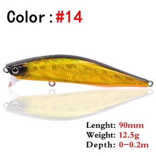 EWE AR-C Superficial Layer Minnow Lure Depth 0-20CM Riffle Surface Fishing  Lures Steady Casting Fish