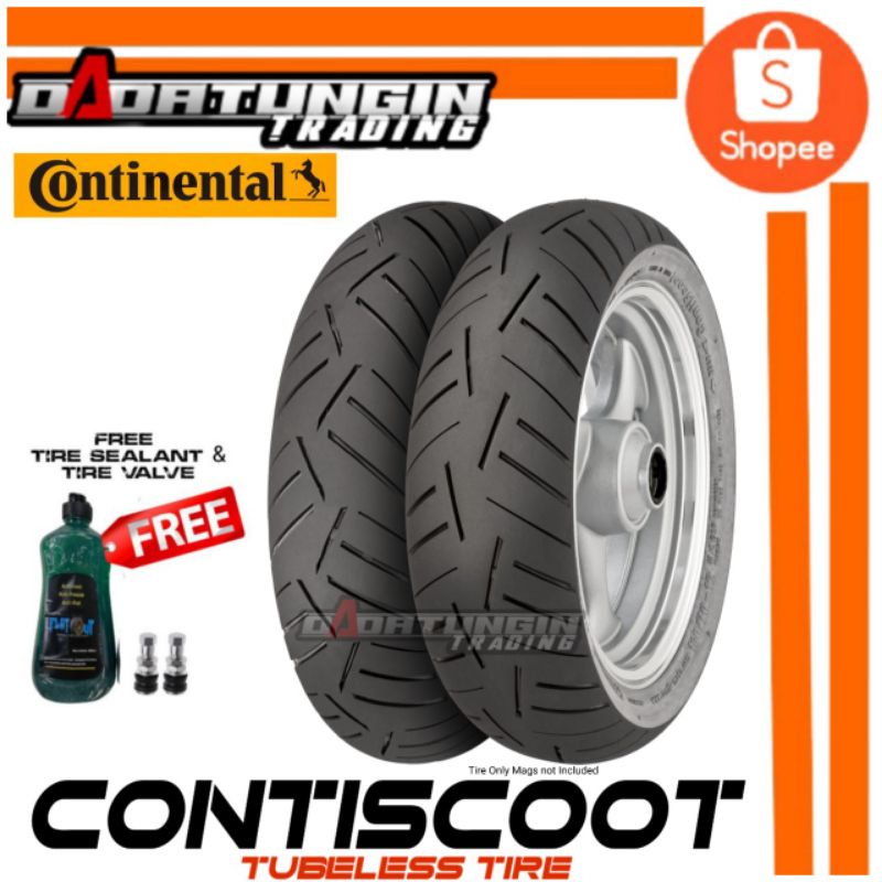 Continental ContiGo 120/80-16 60P TL Universal Motorcycle Tyre - View #2