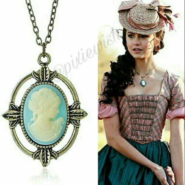 Katherine Pierce inspired Cameo Necklace