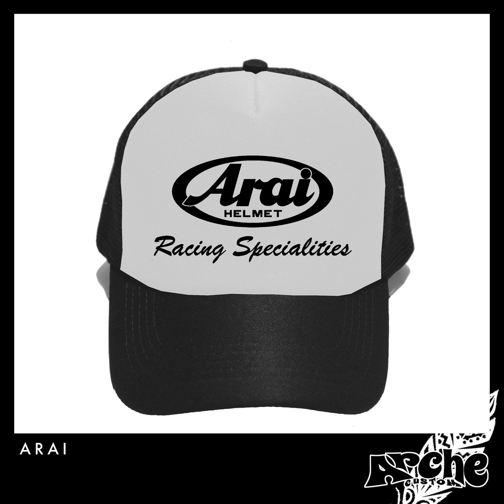 Arai cap hot sale