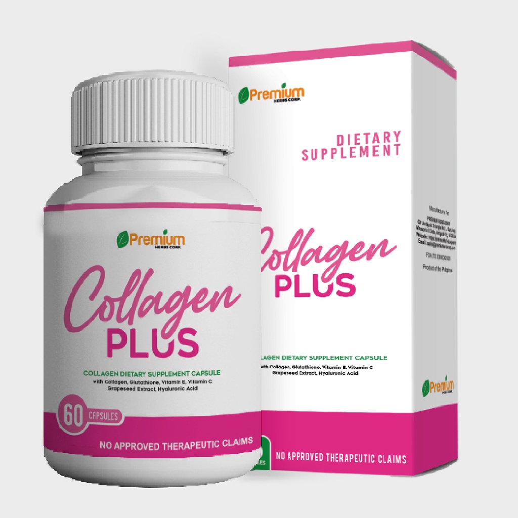 Collagen Plus Whitening Vitamin C Collagen Glutathione, Vitamin E