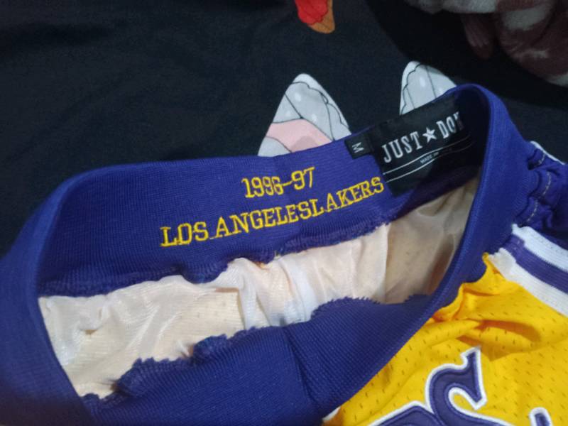 Just Don 1997 Los Angeles Lakers Short (Blue) – Corporate