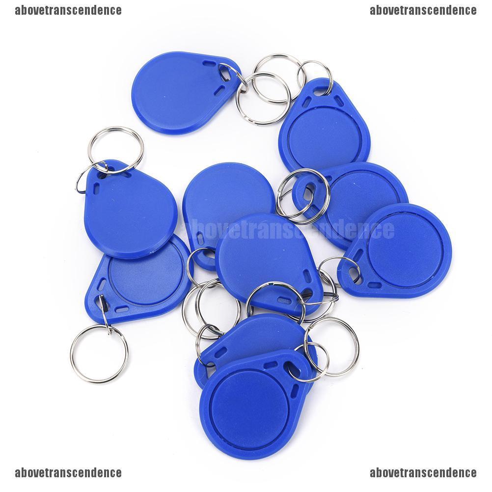 10pcs/lot 13.56MHz RFID IC Key Tags Keyfobs Token Tag Keycha | Shopee ...