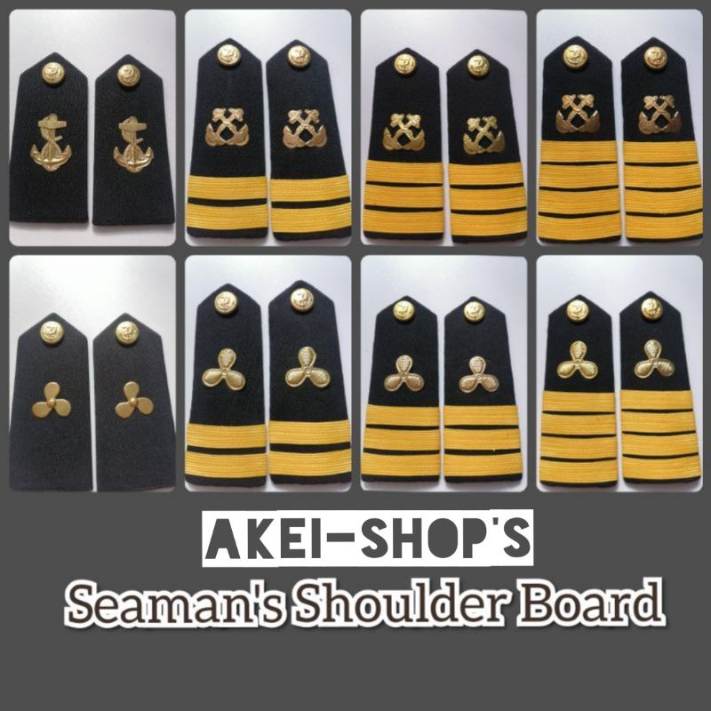 seaman maritime marine shoulder board 1 pair shoulder board super sale ...