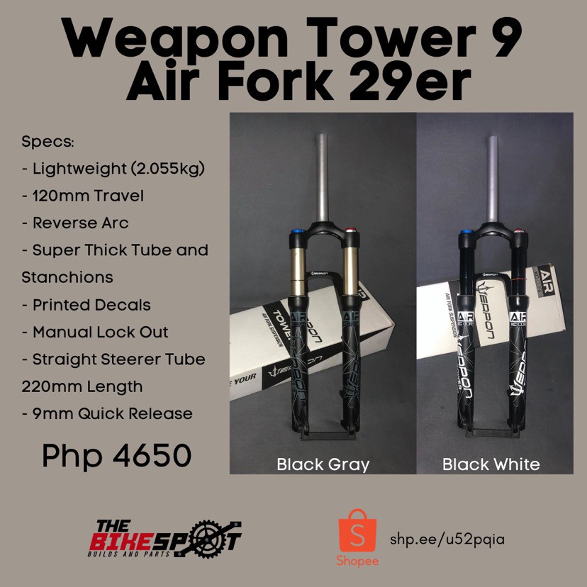 weapon fork 29er