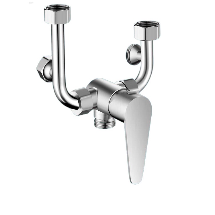 Bathroom thermostatic mixing valve hot and cold shower faucet electric