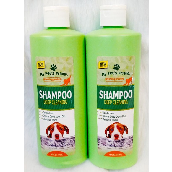 My Pet's Friend Shampoo Deep Cleansing (473ml) | Shopee Philippines