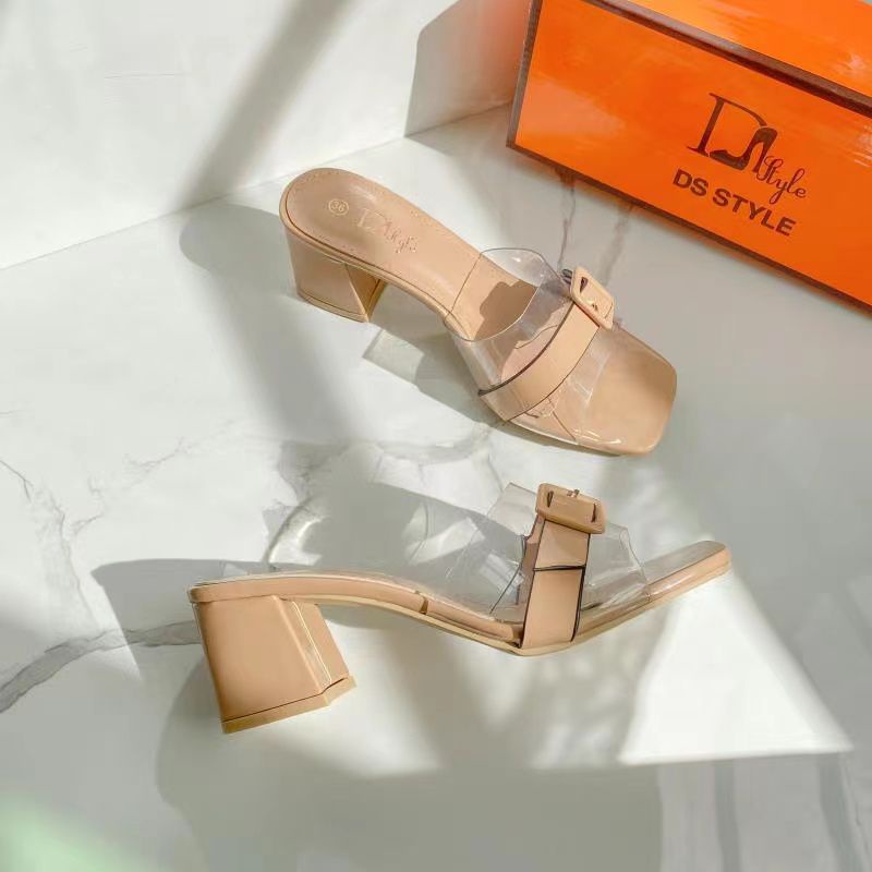 MKC Classy Belt Style Sandals (558-9) 2.5inches heels | Shopee Philippines