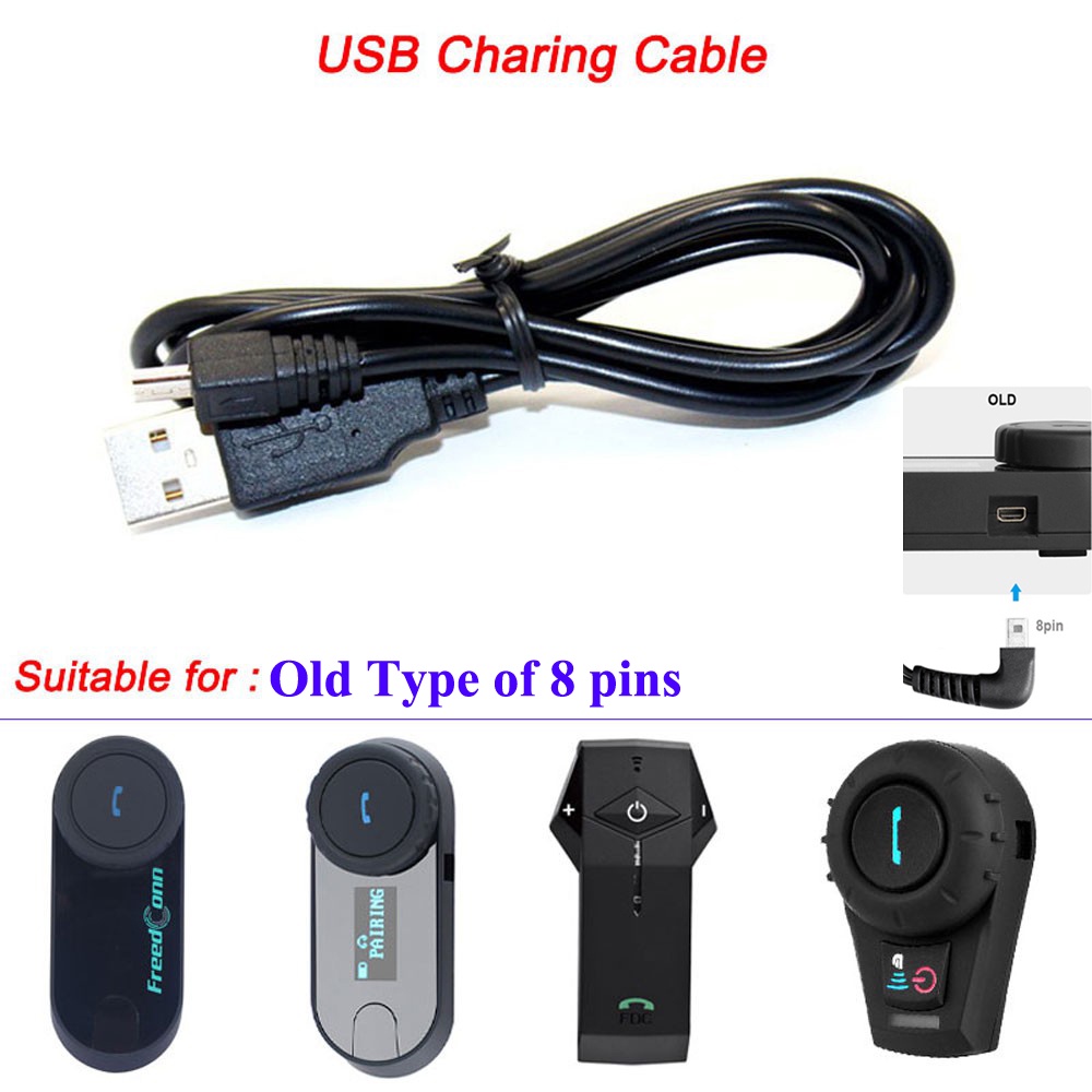 Qsportpeak Motorcycle Intercom Accessories Usb Charging - View #5