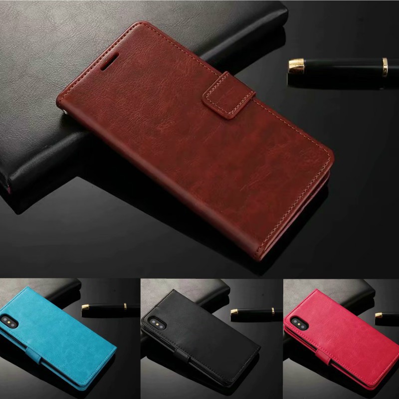 iphone 6 6s 7 8 plus X XR Xs Max Leather Flip Case Shopee Philippines