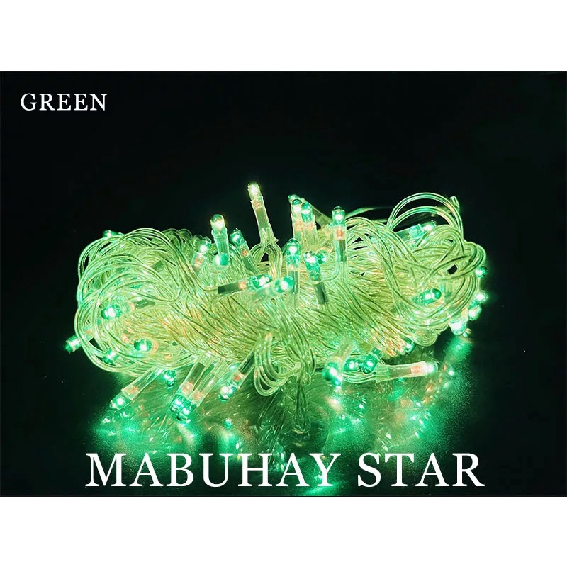 80 LED MABUHAY STAR CHRISTMAS RICE LIGHT Shopee Philippines