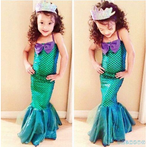 chinese dress ladies 2023 Ariel Dress Costume Little Mermaid Ariel Cosplay Costumes ACcosplay  Style 2 main image 1