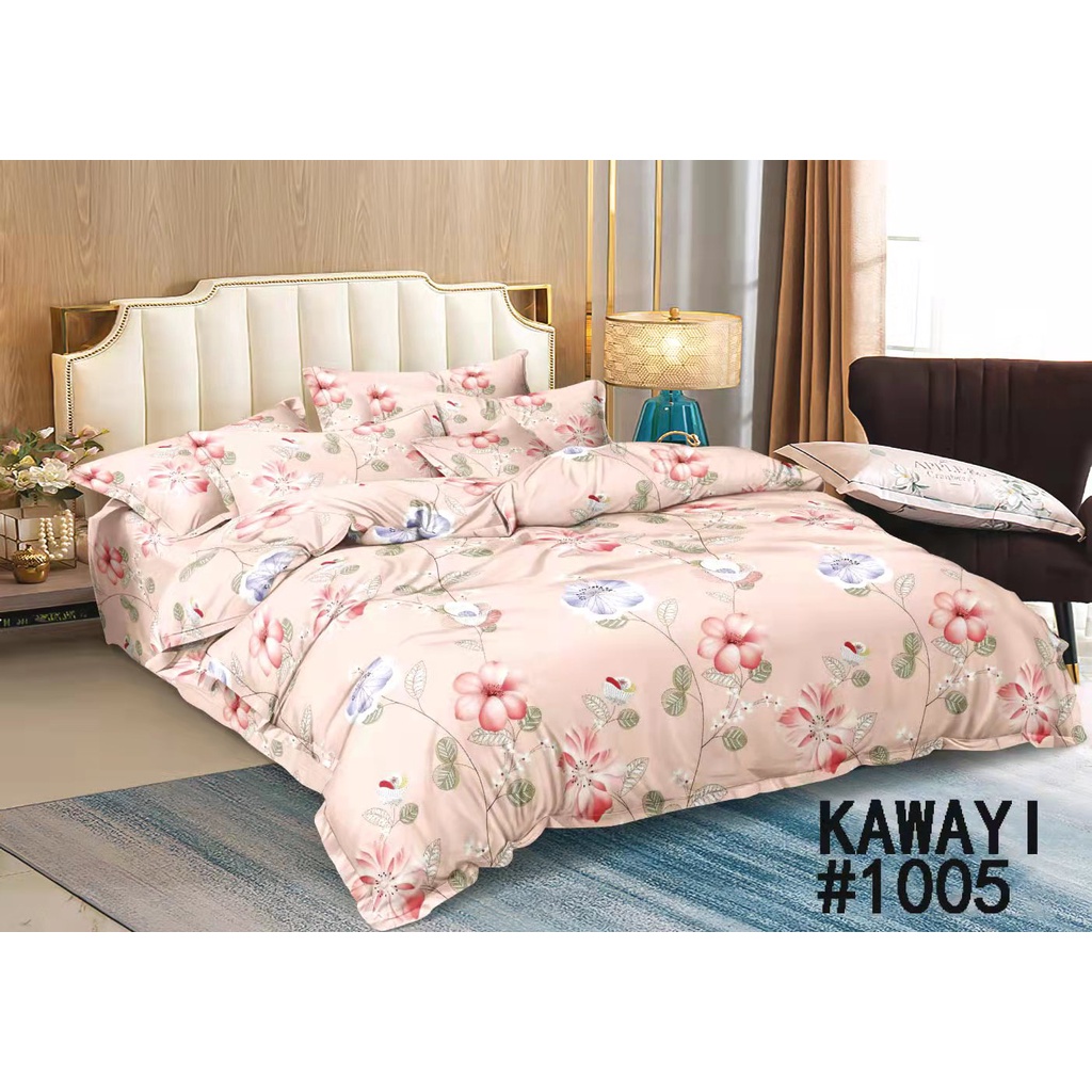 New!! 3in1 Garterized Bedsheets Semi Cotton (2pcs pillow case+1fitted ...