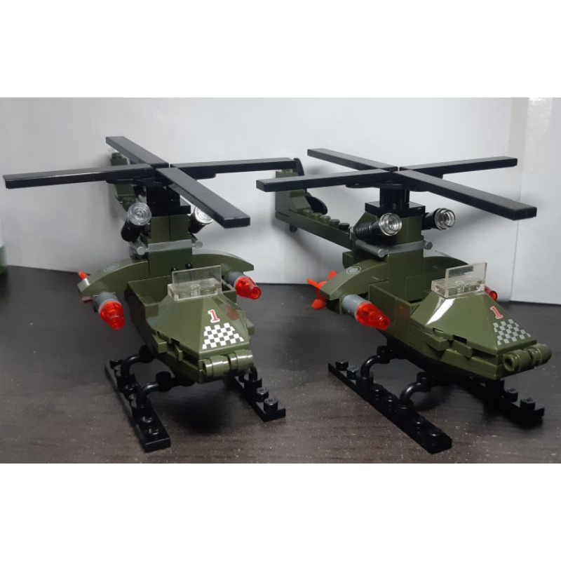 Lego helicopter military hot sale