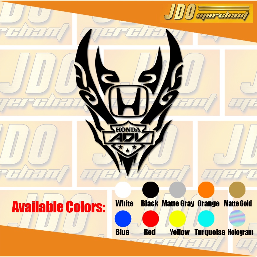 Honda ADV Visor Sticker | Shopee Philippines