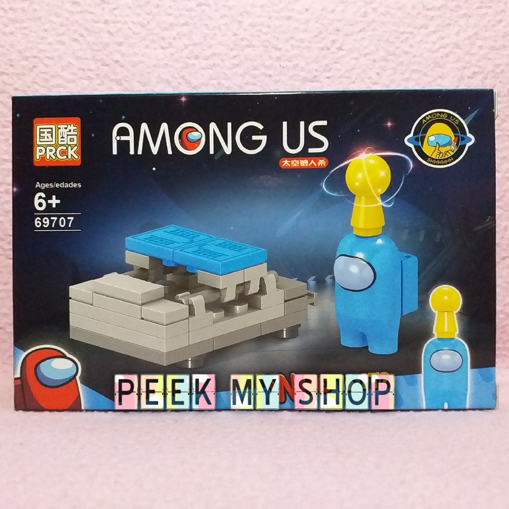 Among Us is the Impostor Mini Boxes S1 Minifigures Building Blocks Toys ...