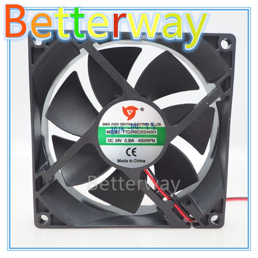 1pc YTD249225S04501 9CM 24V 0.30A 4500RPM chassis welding machine