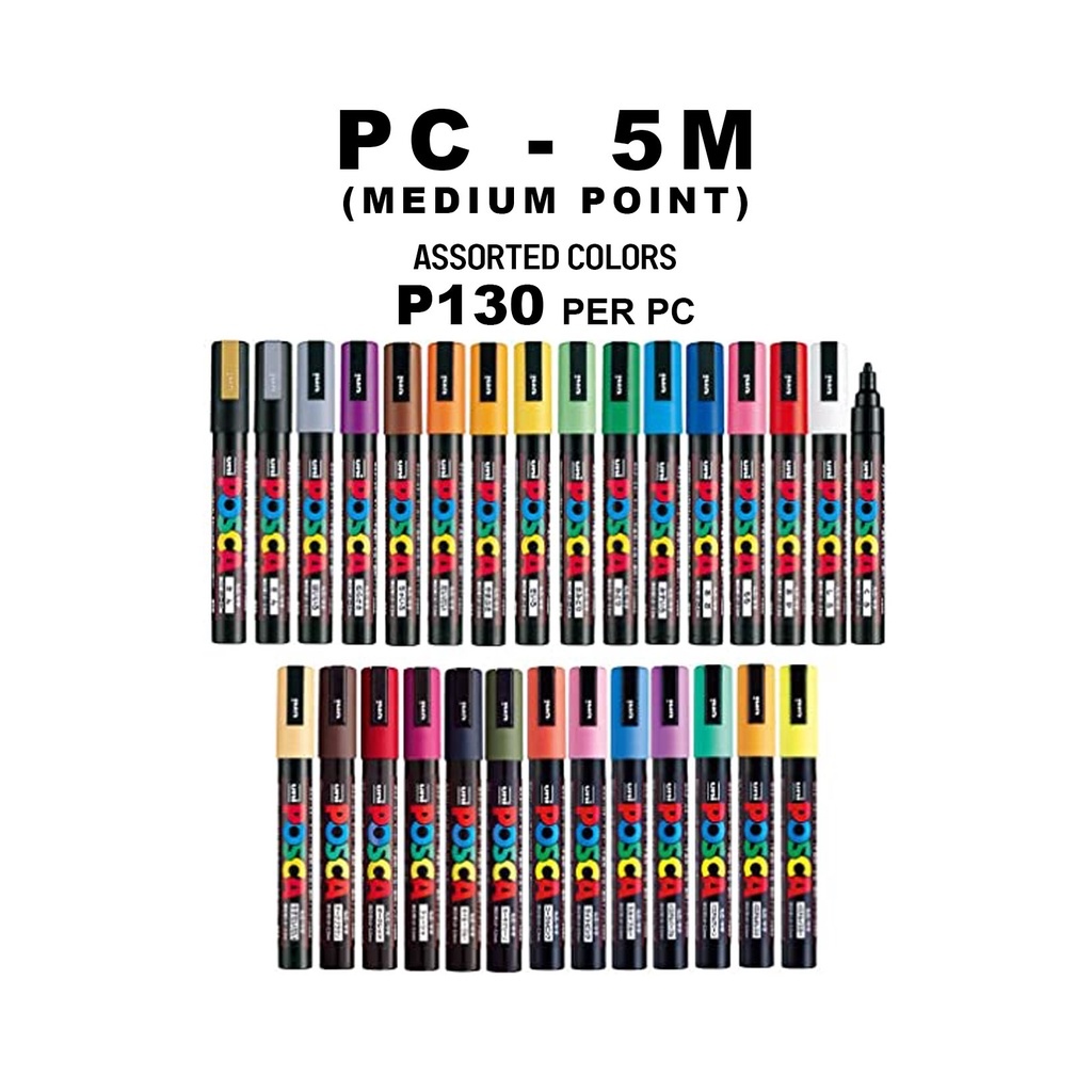 Uni Posca Medium Point Marker PC-5M - Marker