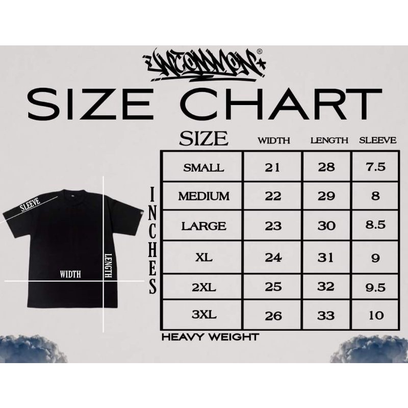 Philippine size to american size clearance clothing