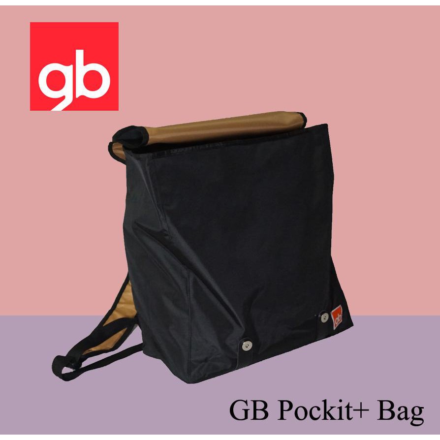 Gb Pockit Plus Bag For All Terrain and All City Models Black Shopee Philippines