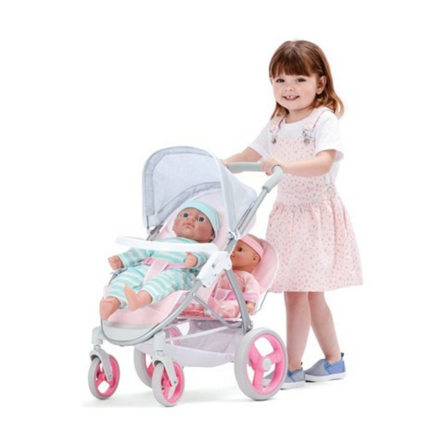 Baby alive best sale twin stroller