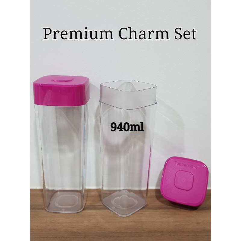 Tupperware Premium Champ Set 840ml (2) 8.0cm (L) × 8.00cm (W) × 22.3cm ...