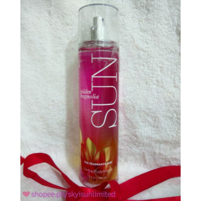 Golden magnolia sun bath and body works 2025