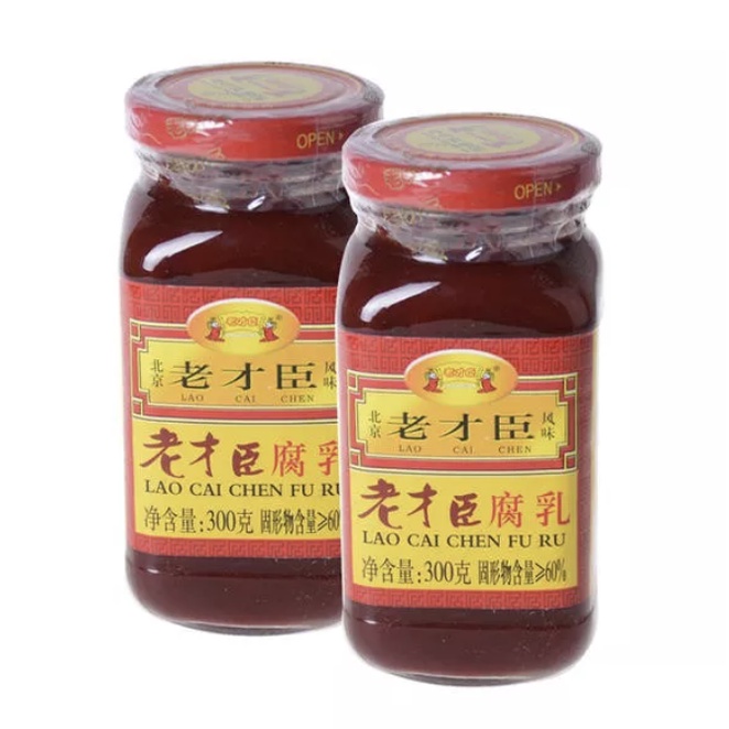 Lao Cai Chen Red Beancurd 300g (Beijing Style Fermented Tofu Jiang Dou