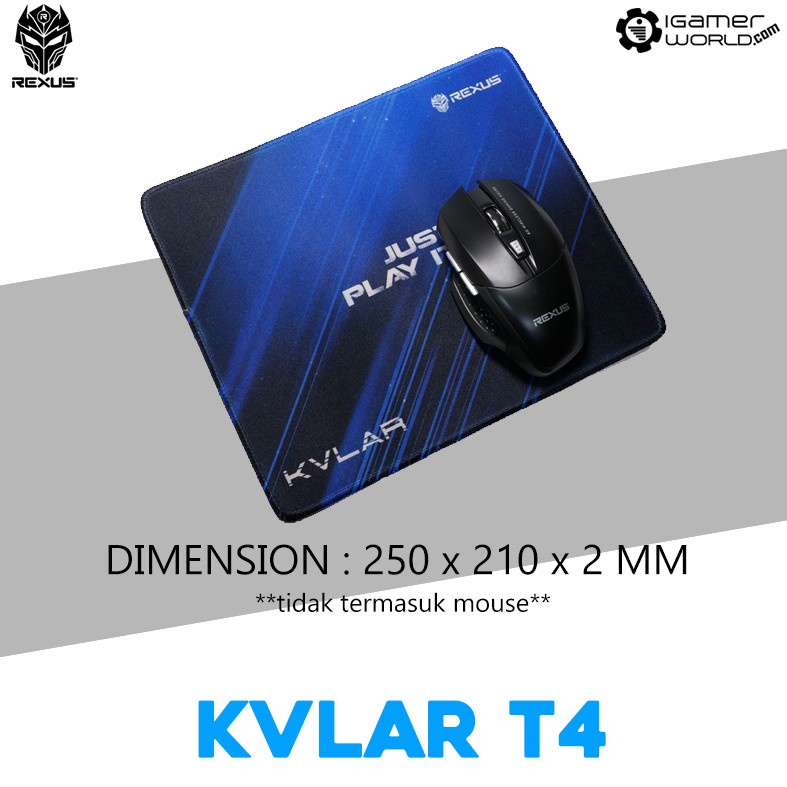 Rexus KVRAR T4 Cloth Small Gaming Mousepad | Shopee Philippines