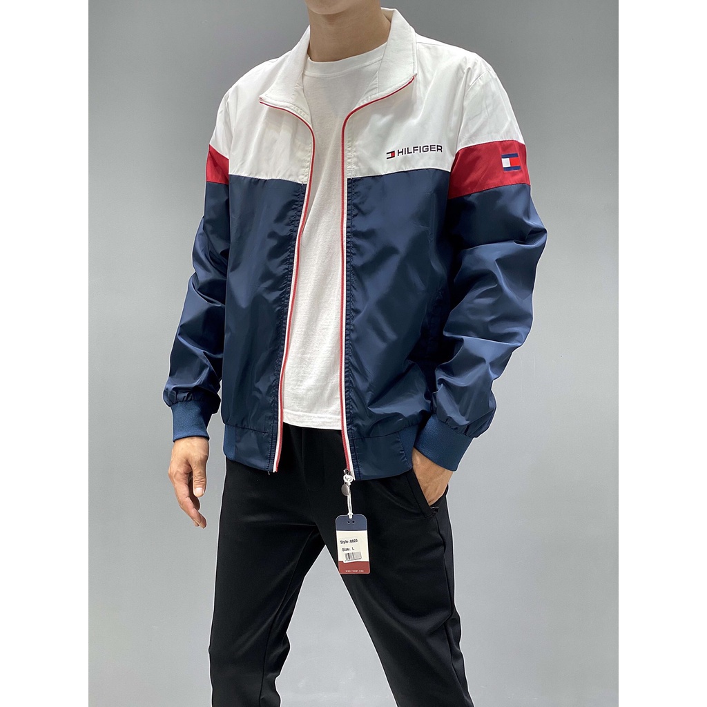 Hilfiger best sale windbreaker mens