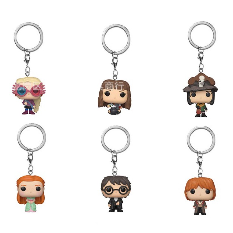 Funko Pop! 《Harry Potter》Ginny Weasley Ron Weasley Keychain Action ...