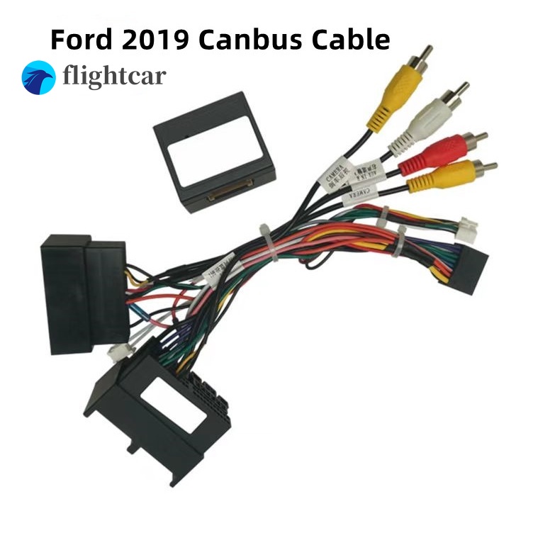 （FT）Car Wiring Harness Adapter For Ford Ranger 2019 Android Radio Power ...