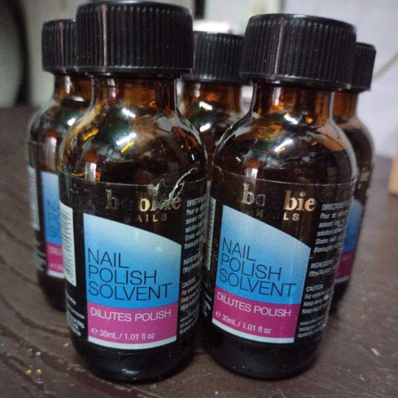 Bobbie Nail Polish Solvent 30ml Shopee Philippines