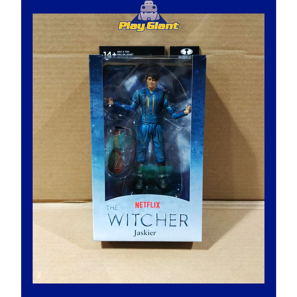 Witcher Netflix Wave 1 Jaskier Season 1 7-Inch Scale Action Figure ...