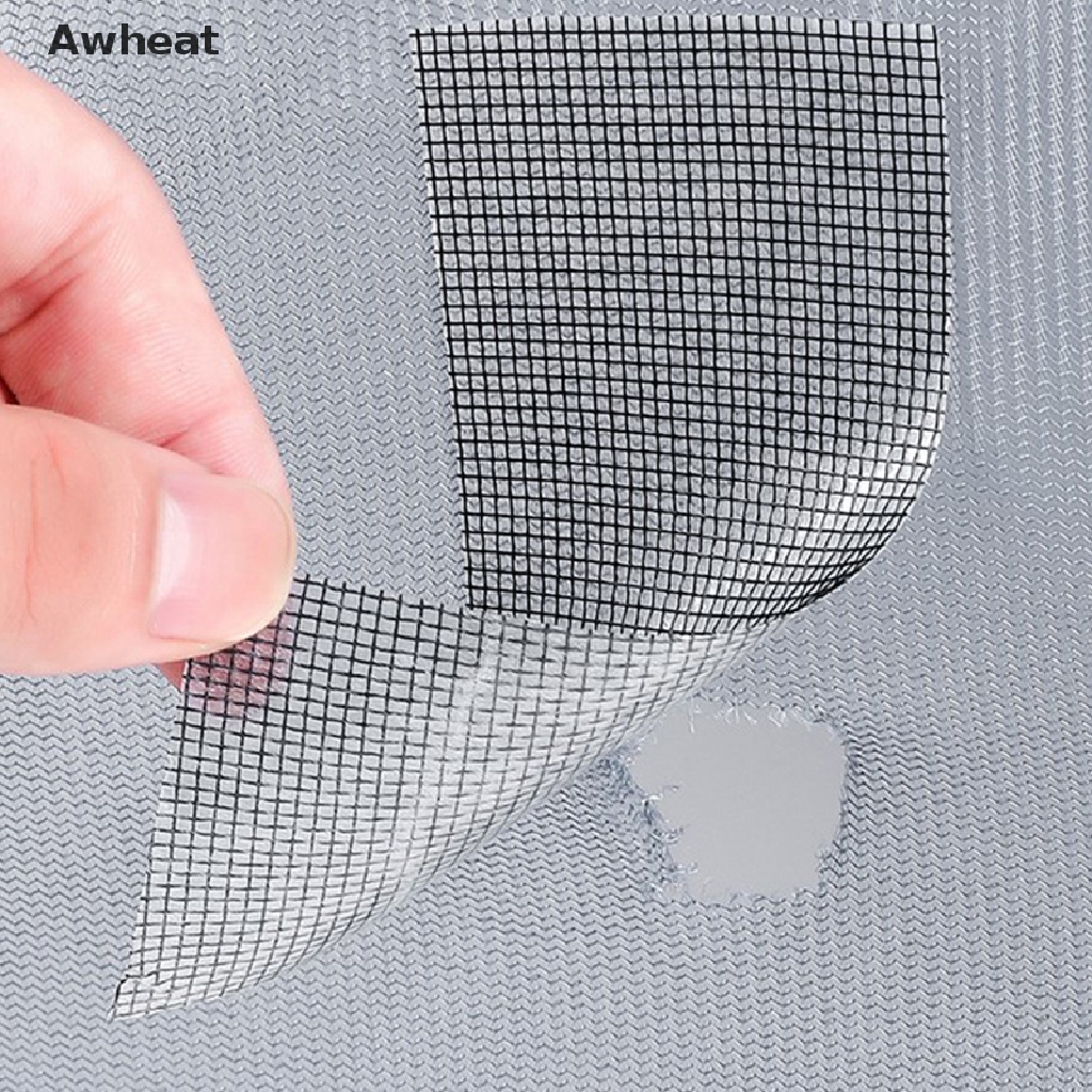 Awheat 2M Window Door Screen Patch Repair Kit Cover Fiberglass Mesh