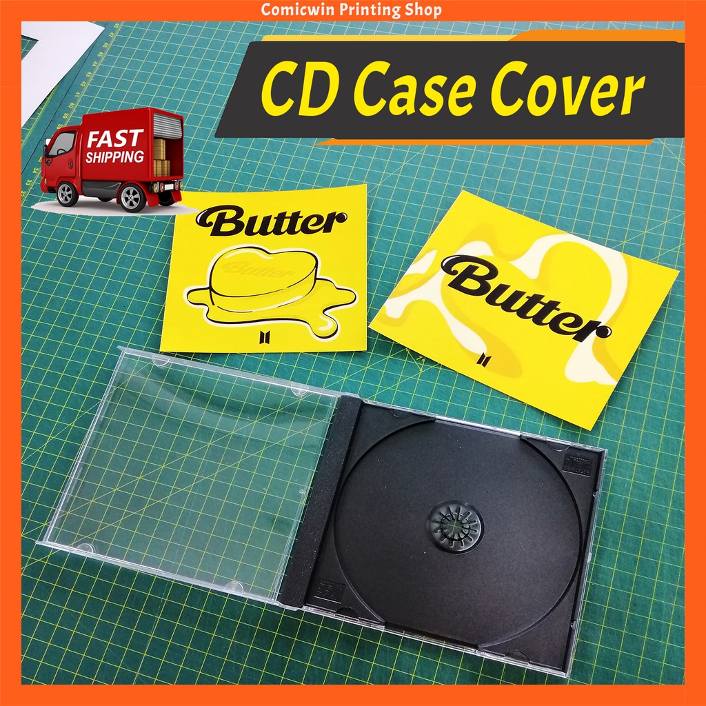 CD Case Customize Printing (Front & Back) CD Printing Services CD Box ...