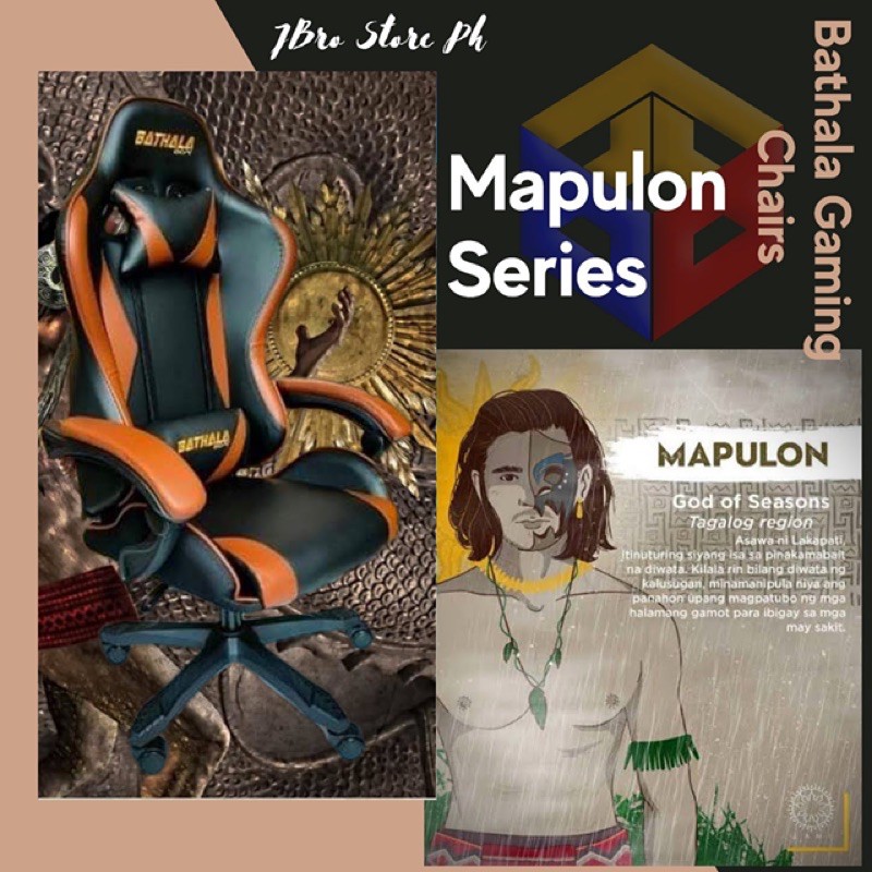 Gaming Chair (Bathala) - Mapulon v2 Series | Shopee Philippines