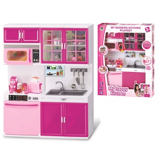 Mattel Barbie Toys Dreamy Kitchen Girl's Birthday Gift Pretend Play Toys  House Simulation Kitchen Toy Fashion Dolls for Girls