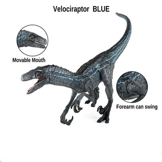 Mattel Jurassic World Toys Large Basic Velociraptor Blue