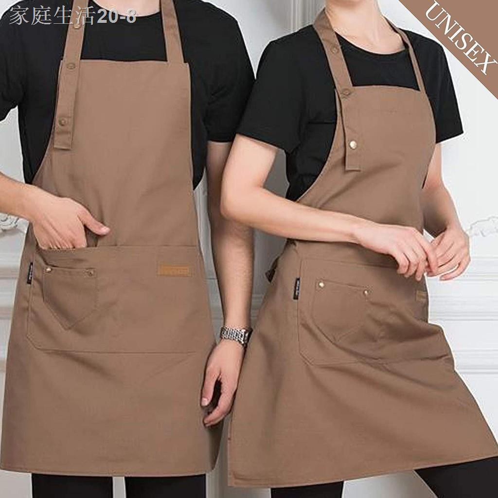 ♞𝕝𝕦𝕔𝕜𝕪𝕝𝕜𝕙* Waterproof Kitchen Apron With Big Pocket For Men Women