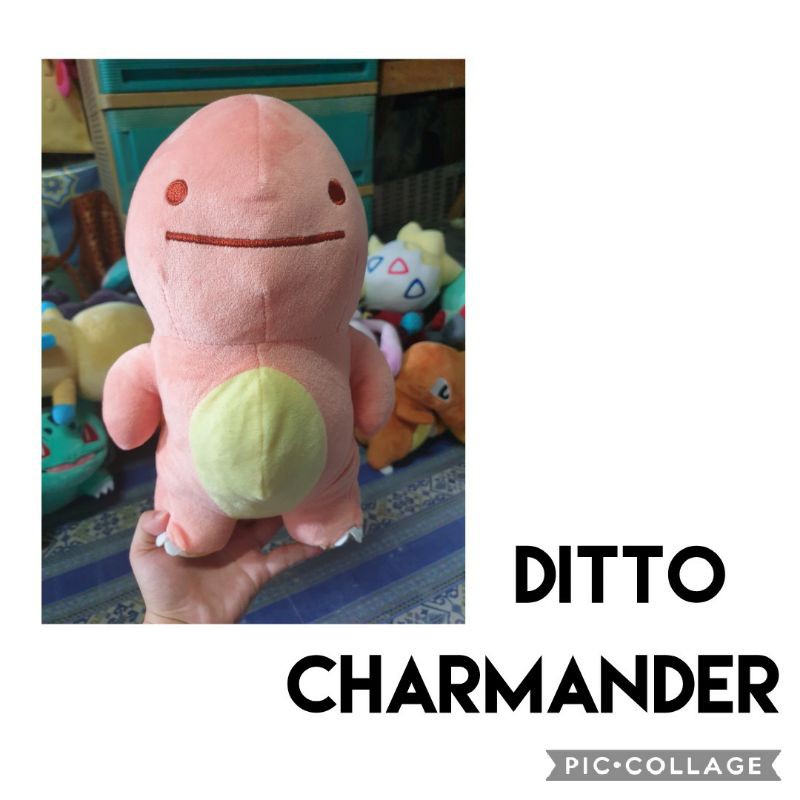 Ditto as hot sale charmander plush