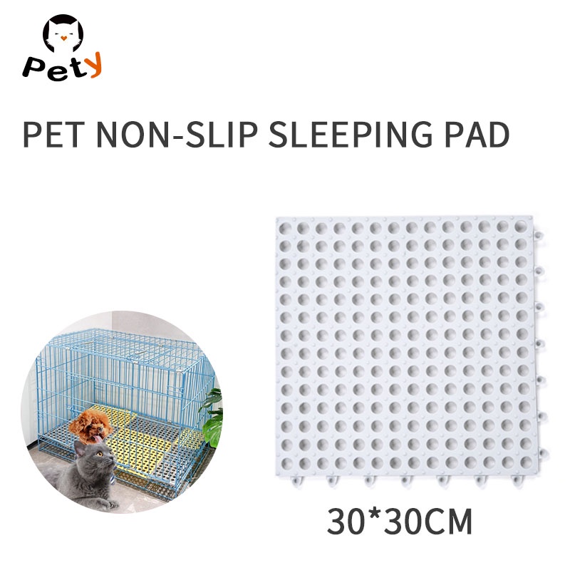 Plastic Matting for Dog 30*30cm Pet Cat Dog cage matting Dog bed Rabbit
