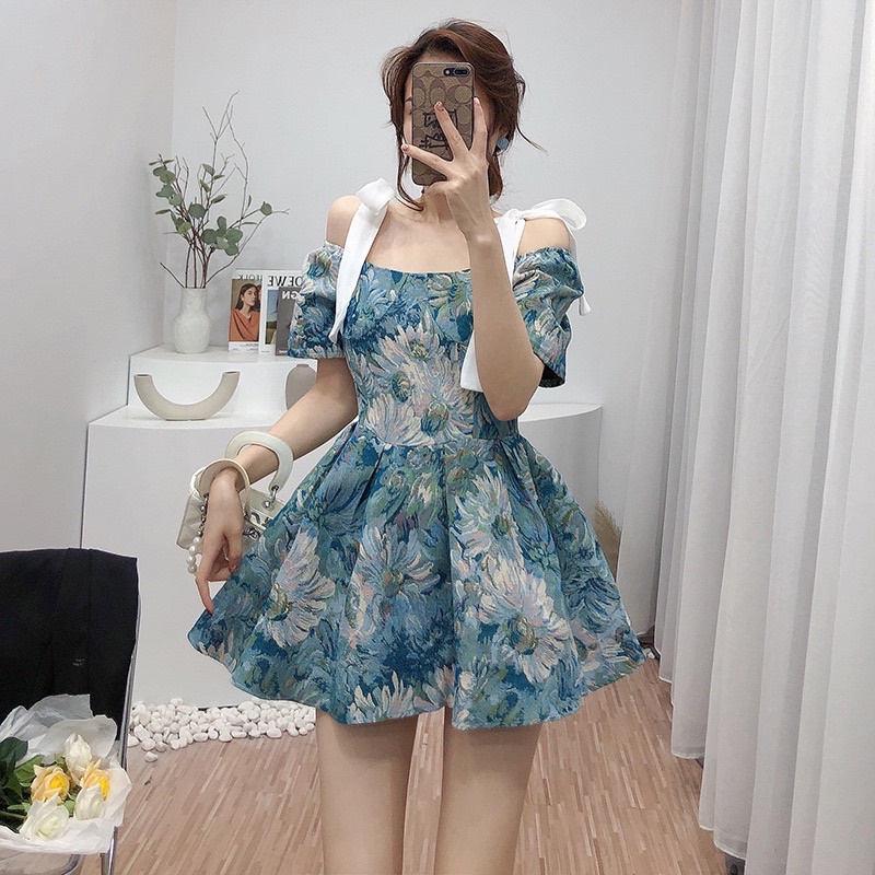 Floral dress shopee best sale