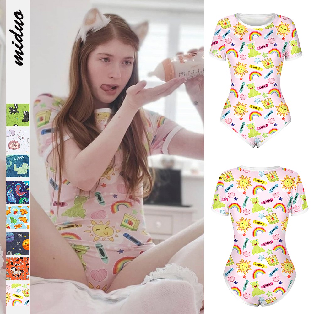 Adult baby outlet romper