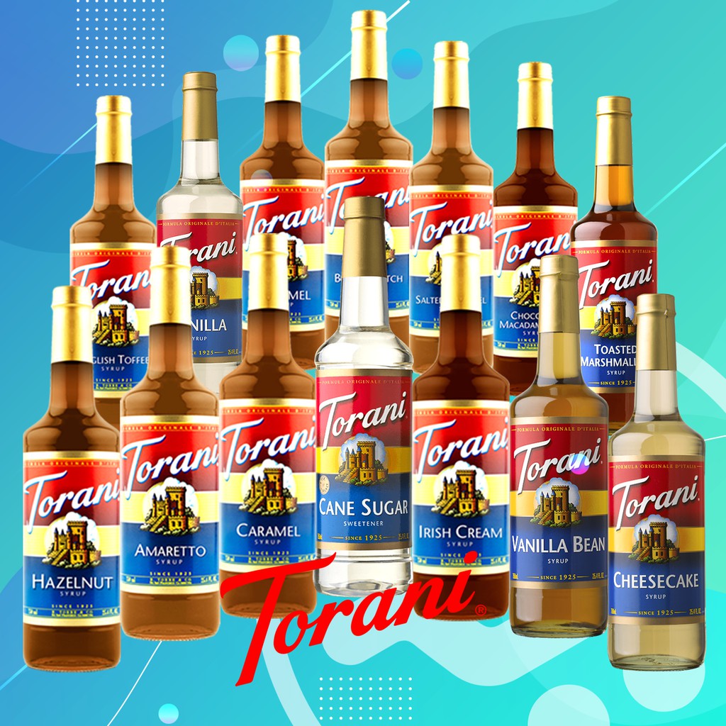 Torani Coffee Syrup Favorites (750mL) Shopee Philippines