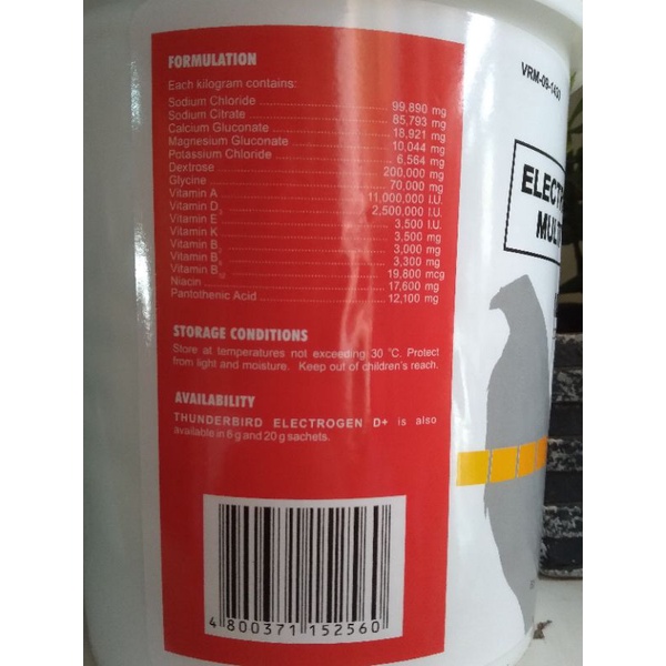 Electrogen D+ Soluble Powder ( 1kg ) | Shopee Philippines