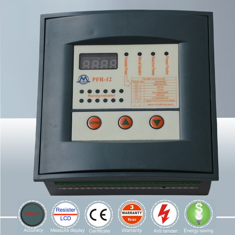 PFR 12 STEP 380V power factor correction controller for shunt power capacitor bank cos Shopee