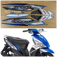 Quality blue Yamaha Mio J Mio GT Striping Sticker | Shopee Philippines