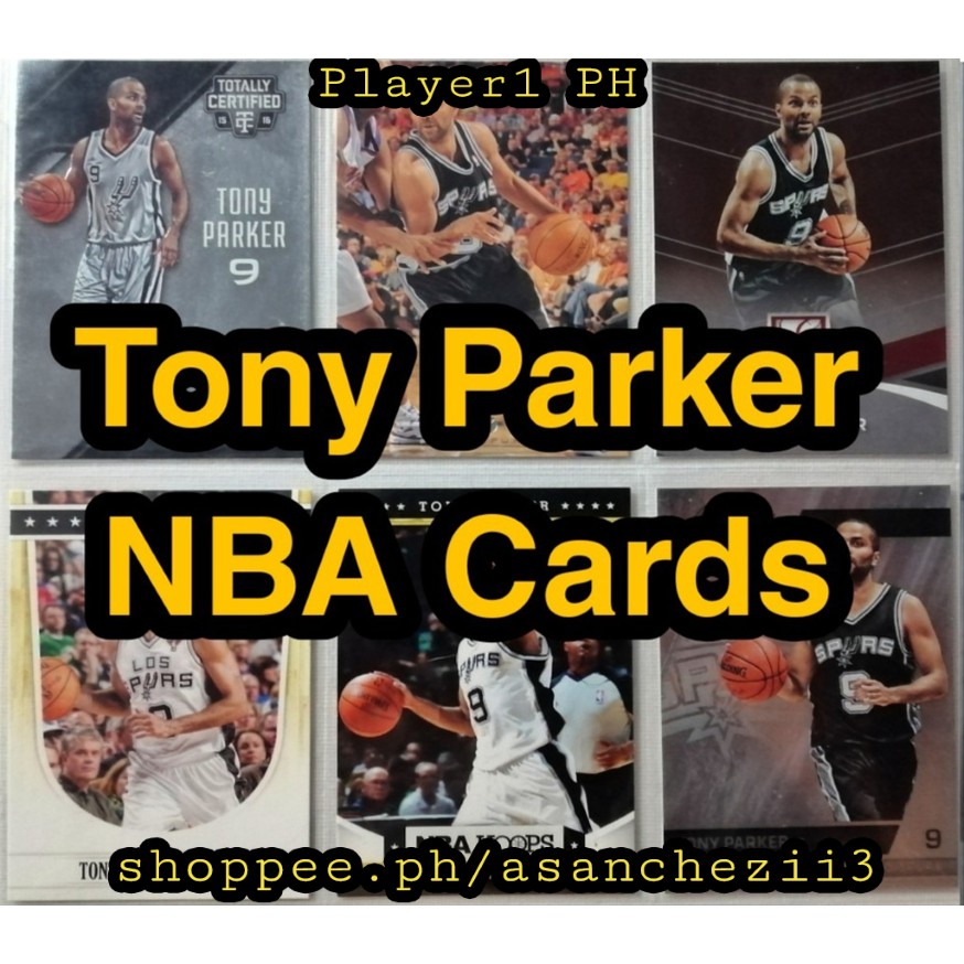 Tony Parker NBA Card | Check Variation | Instant Collection | Restock ...