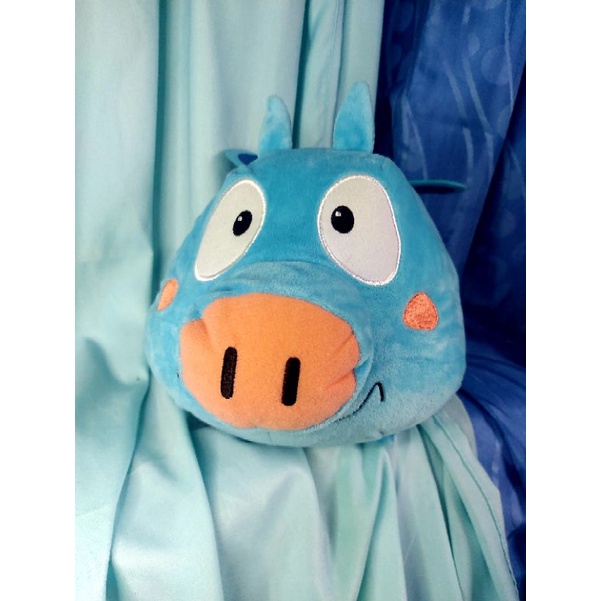 Blue pig hot sale stuffed animal